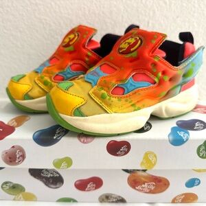 Reebok Pump Furry Jelly Belly Toddler Sneaker